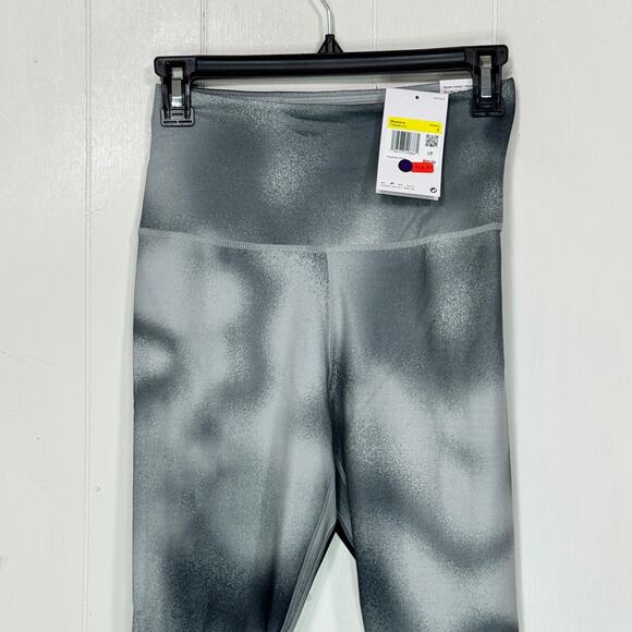 Nike One Womens Athletic Leggings Size Small Green High Rise Full Length Pockets - Picture 3 of 16